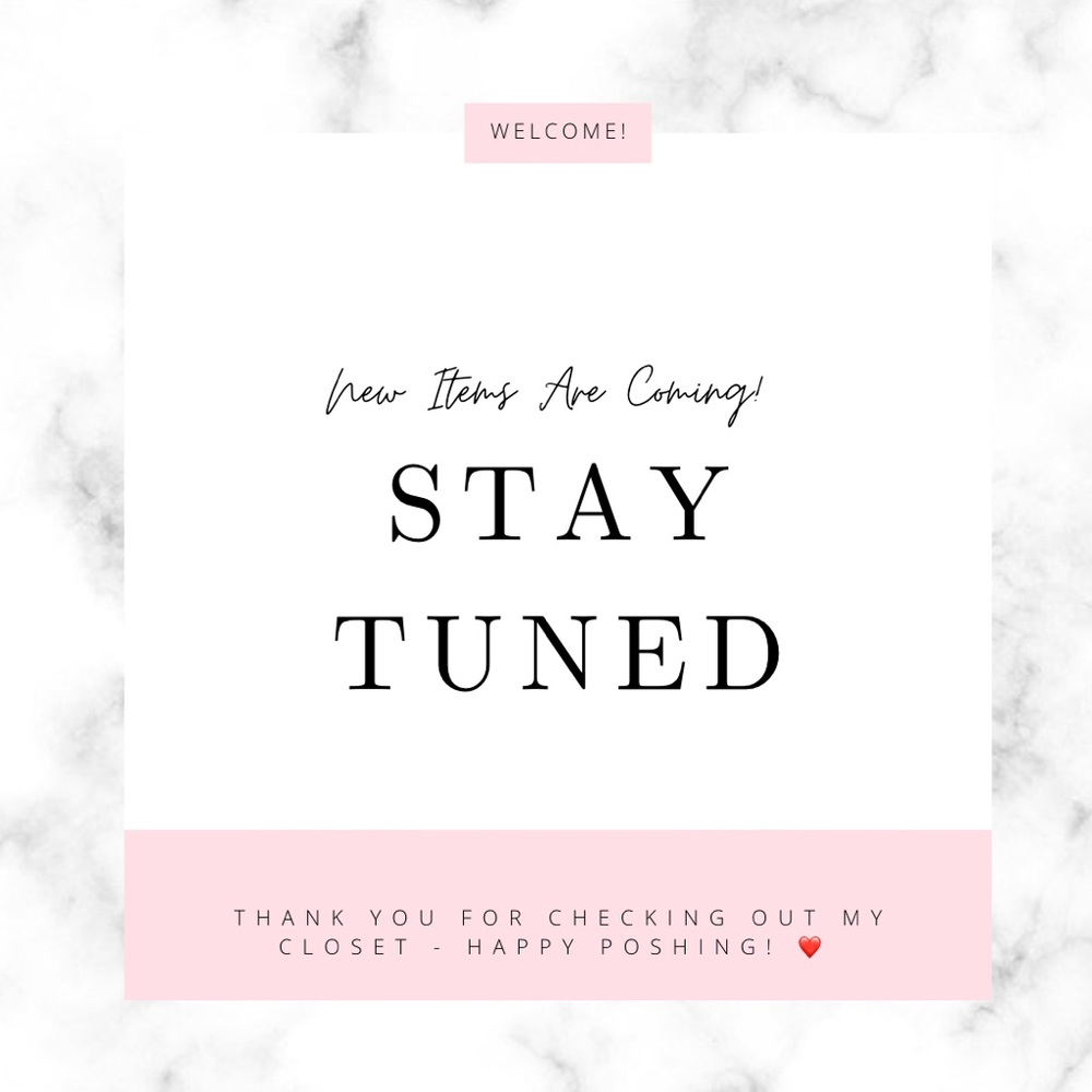 New Items Are Coming!